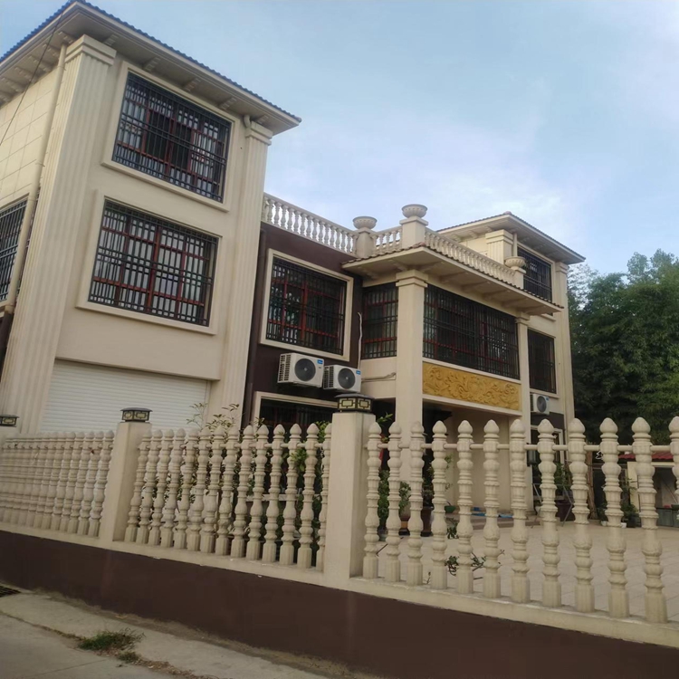 Rural self built villas, cement board houses, finished reinforced concrete prefabricated mobile cement houses