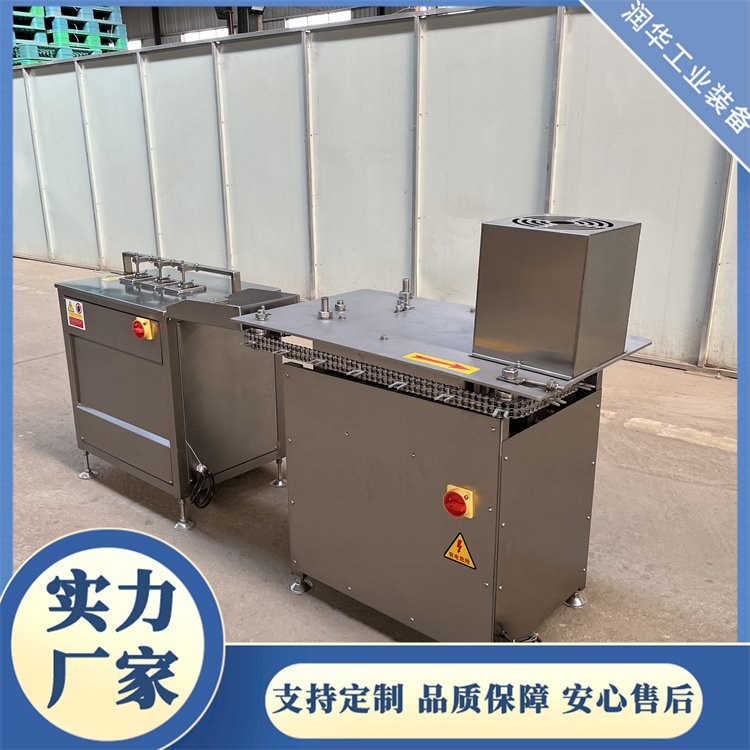 鸡爪脱骨机 商用自动剔骨机 不锈钢材质 鸡脚脱骨设备 润华