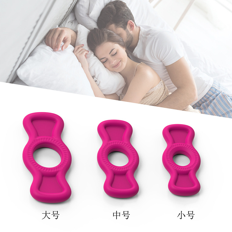 Yuesehuan YSH liquid silicone male desensitization delay lock sperm ring sex toys exercise Cock ring large, medium and small