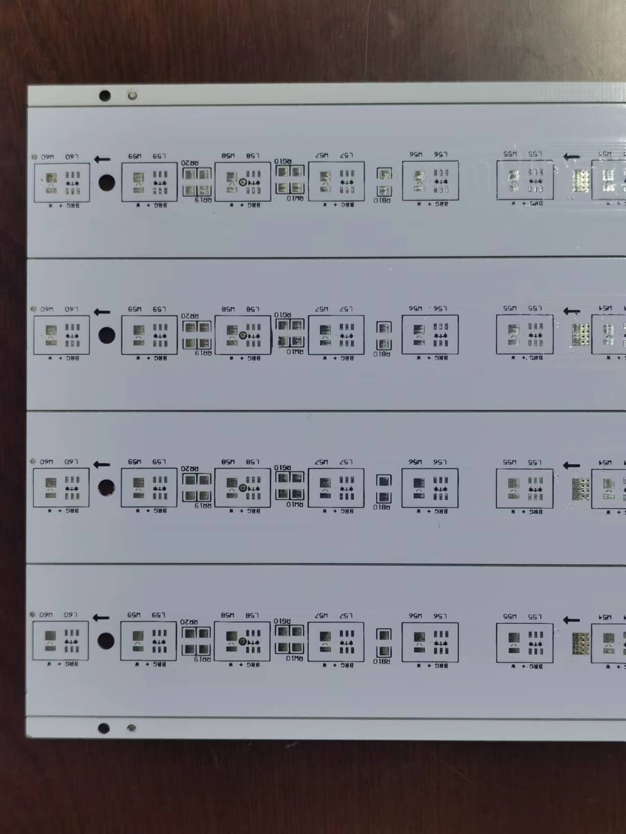 Ultra long double-sided multi-layer fiberglass board circuit board SMD PCBA semi-finished LED wall washing lamp electrical PCB circuit board