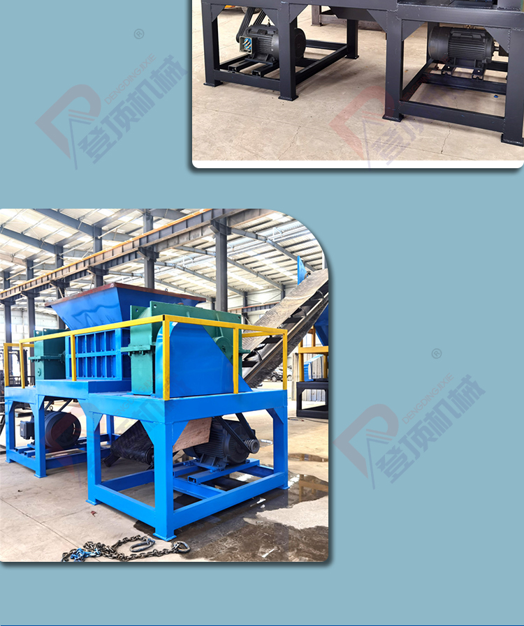 Climbing Machinery Colored Steel Tile Multifunctional Tearing Machine Domestic Garbage Big Blue Bucket Asphalt Crusher Model 600