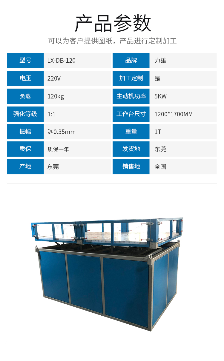 Lixiong turbulence simulation test bench for third-class highway non-standard customizable LX-DB-120