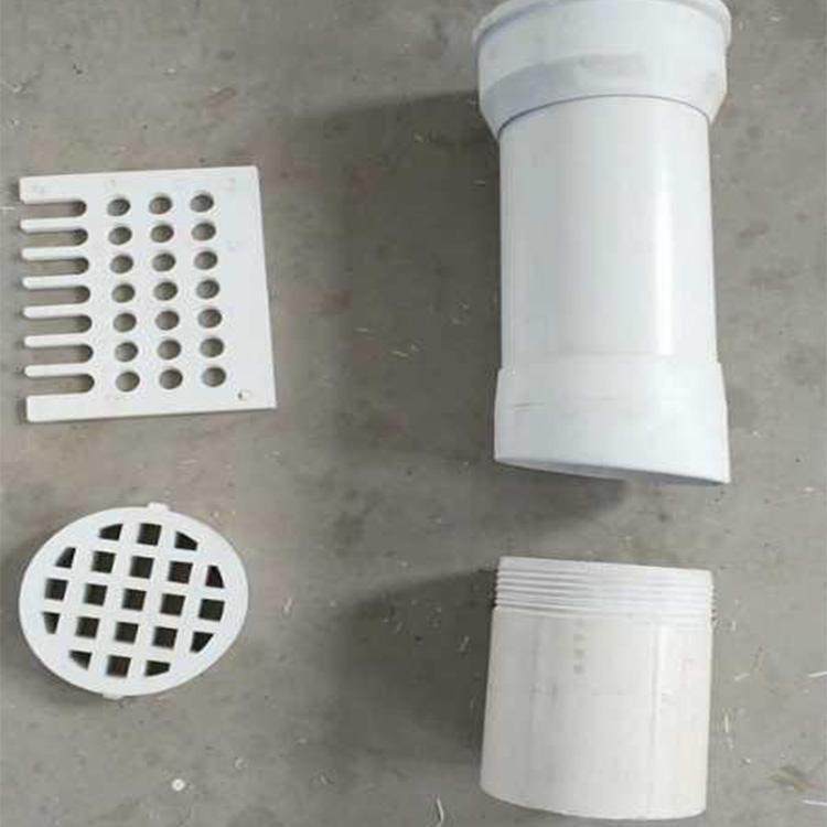 PVC-U白色桥梁排水管 工业排水UPVC管材泄水管DN140 胶粘连接