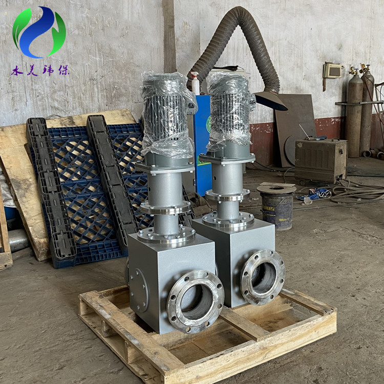 DQG-80 sludge cutting machine sludge chopper pipeline flange connection sludge cutting chopper