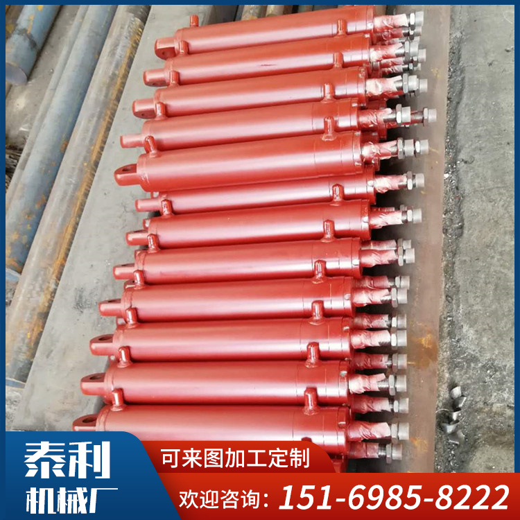 Optional models for non-standard customized heavy-duty engineering two-way pull rod hydraulic cylinder mechanical hydraulic system