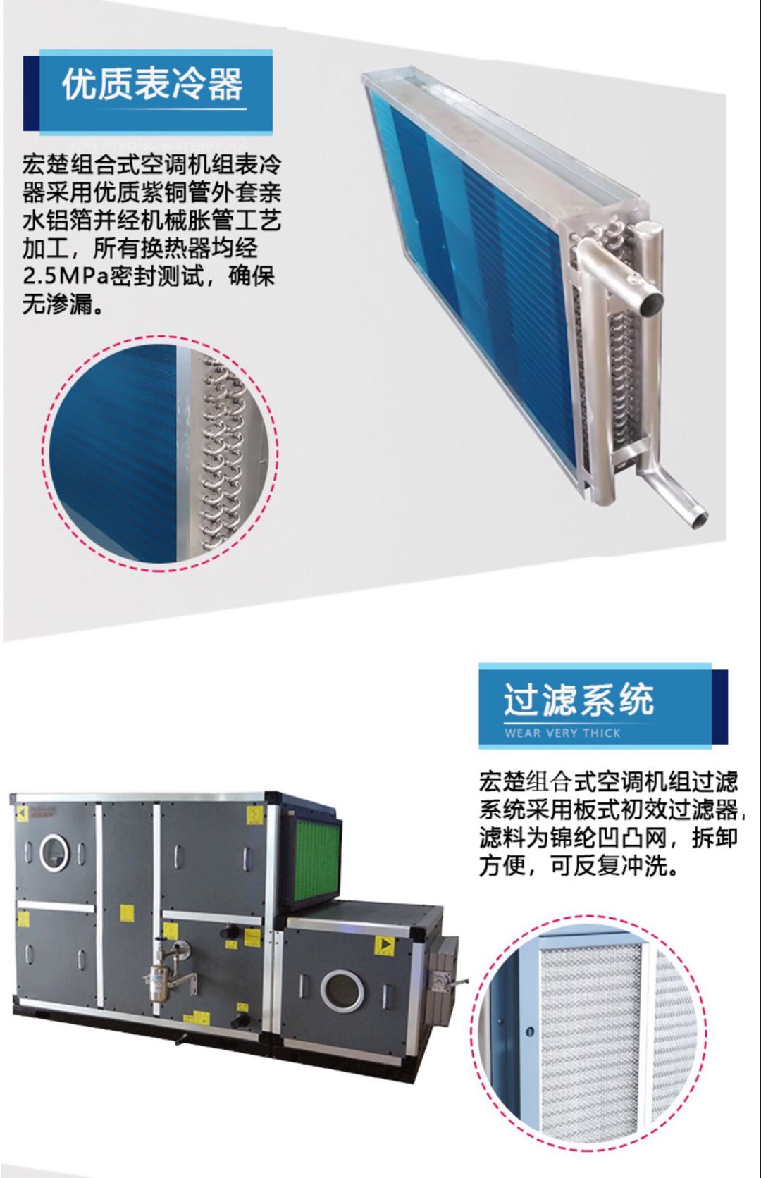 Customization of KNXF Fresh Air Handling Unit for Hospital Fresh Air Purification System Direct Expansion Combined Air Conditioning Unit