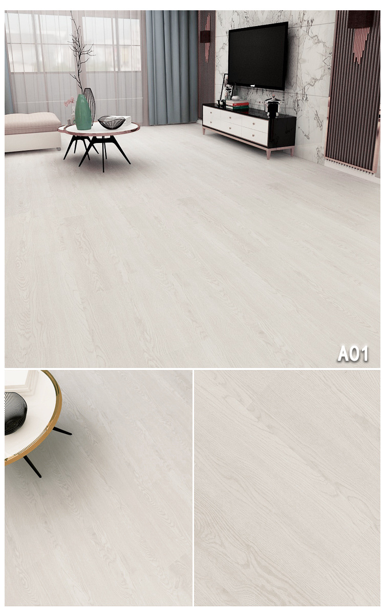 Snow Coco PVC floor adhesive, non adhesive flooring, stone plastic floor adhesive, thickened anti slip leather and wood grain self-adhesive flooring