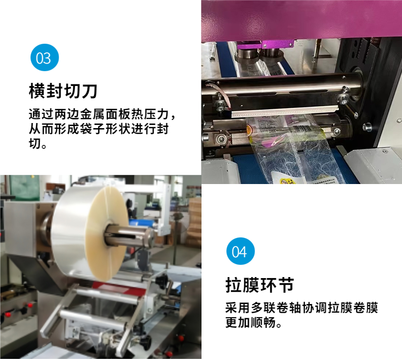 Fully automatic hair clip packaging machine, automatic headwear pillow packaging machine, jewelry sealing machine, manufacturer can customize
