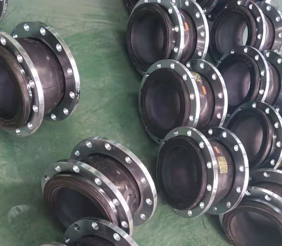 jgd橡胶弹性接头 pvc法兰软接头 橡胶软连接 pvc膨胀节 橡胶补偿器