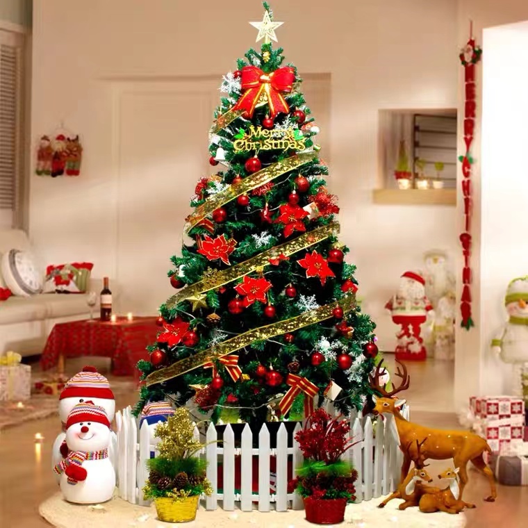 Christmas Tree Indoor Family Courtyard Display Window 1.5-2.1 meters Christmas Meichen Shopping Mall Hotel Decoration Layout