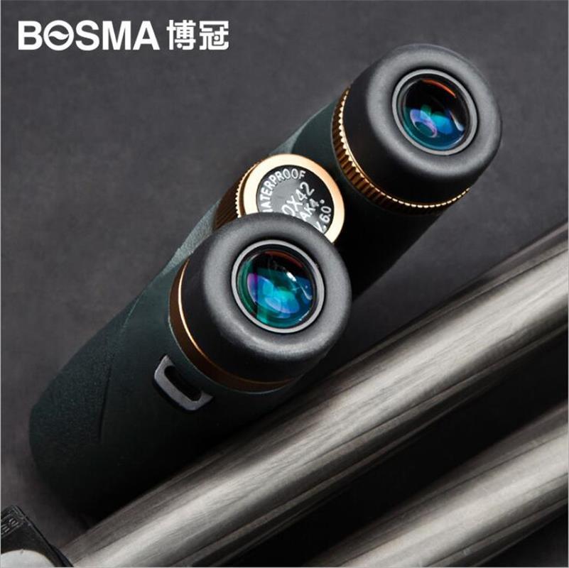 Bo Guan Persian Cat Golden Tiger II8/10X42 Binocular Telescope Nitrogen Filled Waterproof Outdoor Theater Viewing Low Light Night Vision