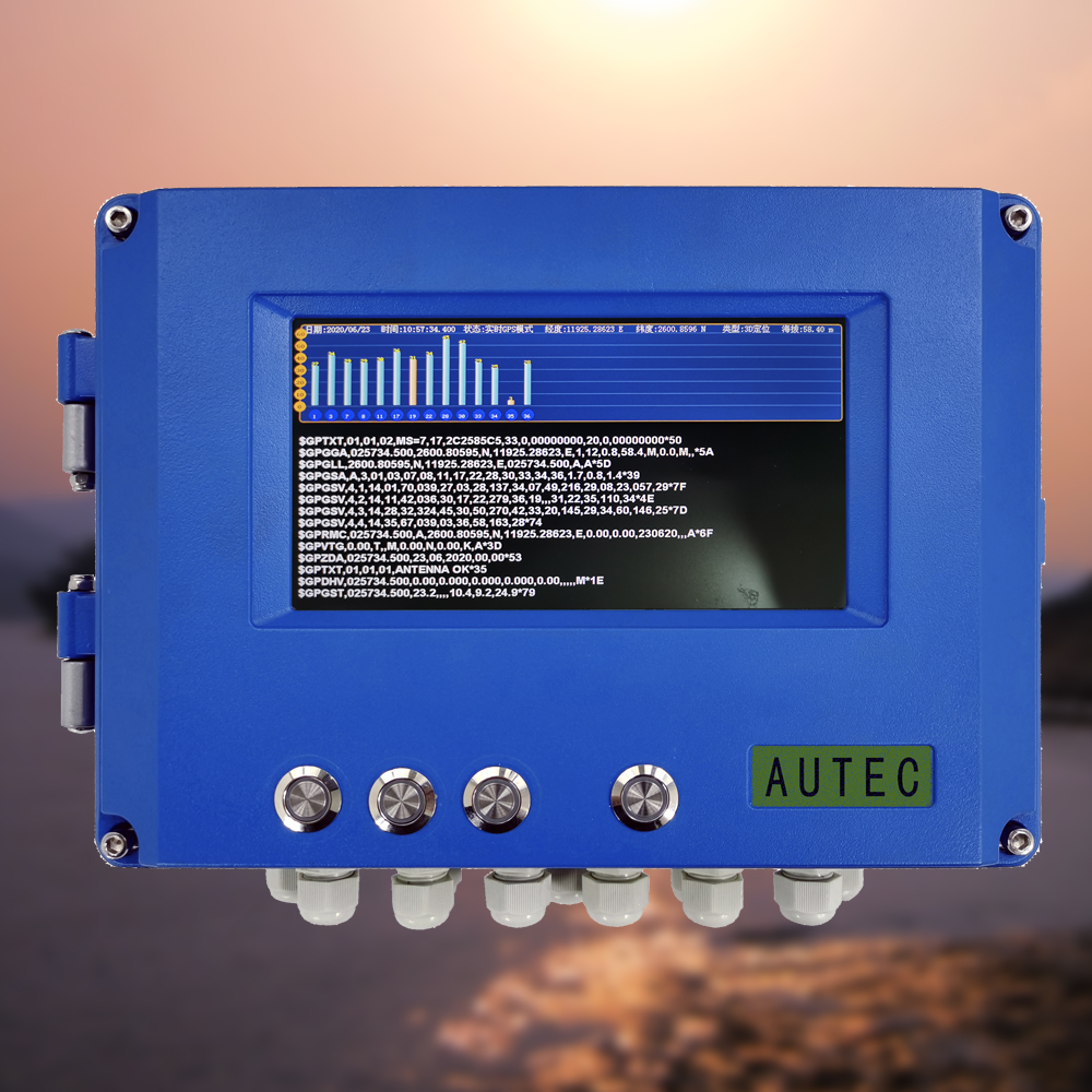 ATV ultrasonic tomography wide cross-section flow meter for wireless 4G measurement of hydrology and water conservancy