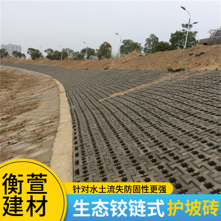 工厂销售生态透水砖护坡砖 市政步道河堤护坡一体化混凝土建材
