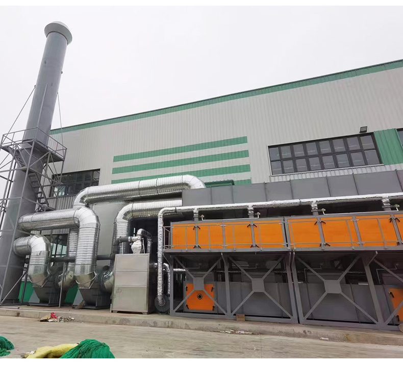 Manufacturer's supply of catalytic combustion equipment VOC organic waste gas treatment RTO active adsorption desorption environmental protection integrated machine