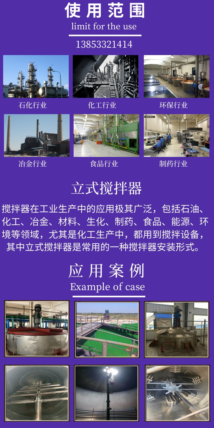 Customized Selection of Vertical Mixer Center Top Entry Mixing Equipment and Right View Mixing Device