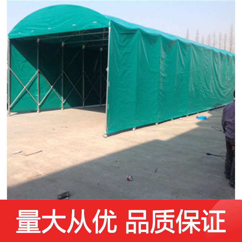 伸缩推拉棚遮阳棚 加厚镀锌管 防雨防晒 迁移方便