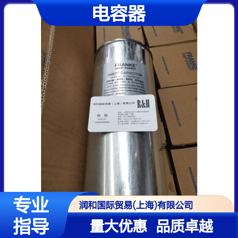 德国FRANKE弗兰克 电容器 电抗器 控制器 30KVAR 440V 50HZ高性能