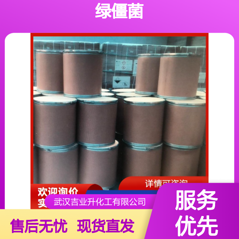 绿僵菌 灰绿色粉末200亿/g 80-100目 67892-13-1 溶水性95% 林业种植用