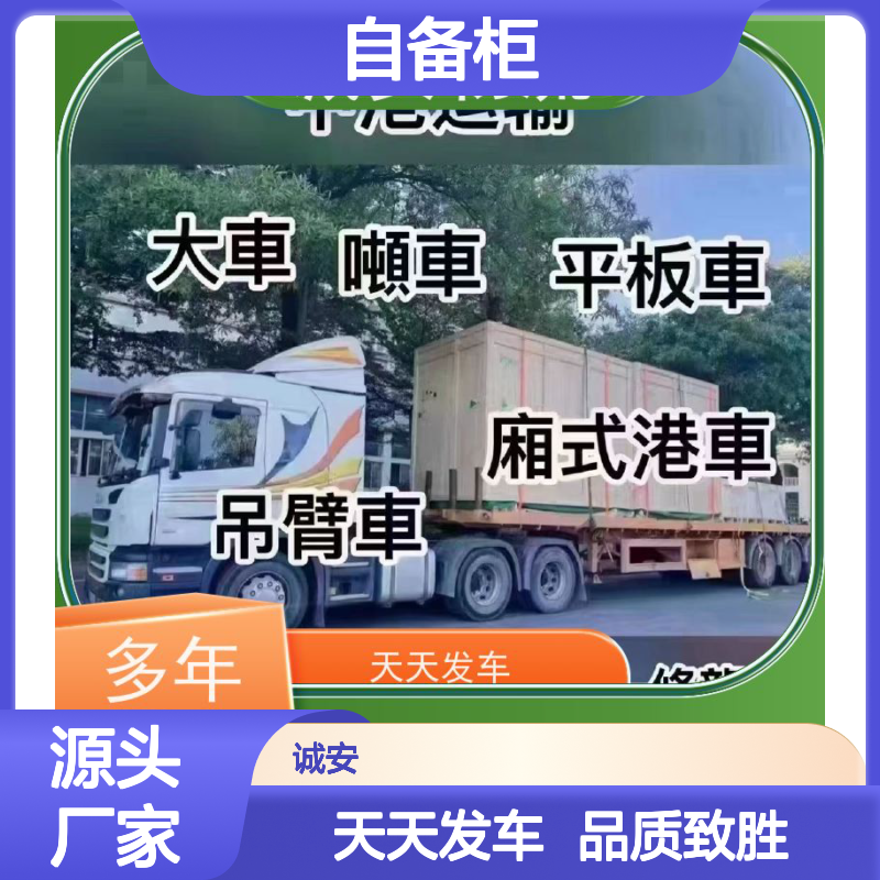 诚安物流 45尺自备柜 河源到东莞 进口报关 次日到