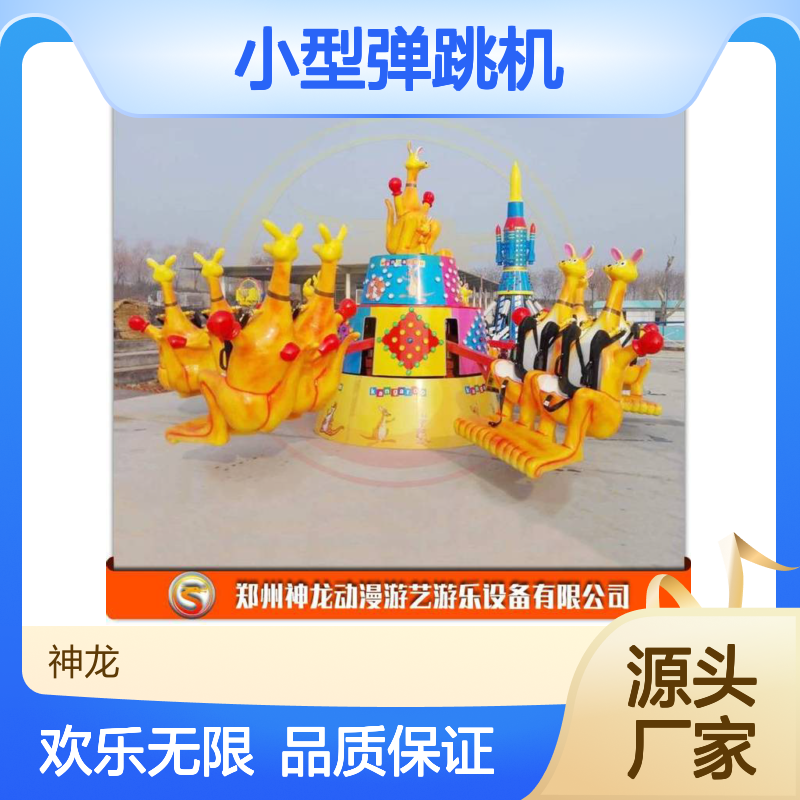神龙游乐供应 非常好玩的小型弹跳机 欢乐袋鼠跳