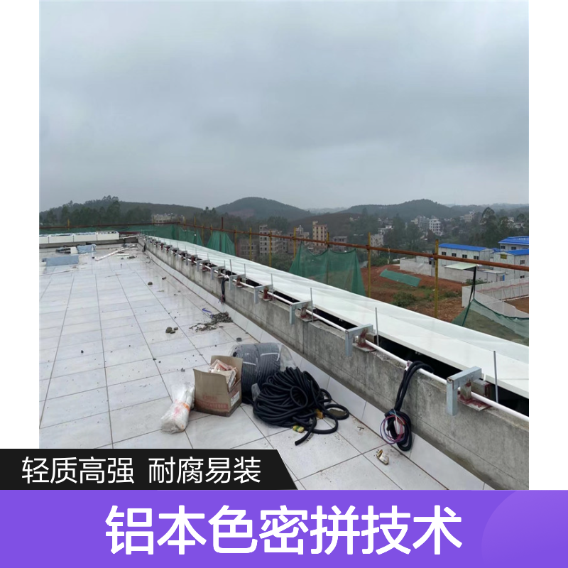 铝本色密拼技术在现代建筑装饰中的艺术应用 板材厚度 1.0mm