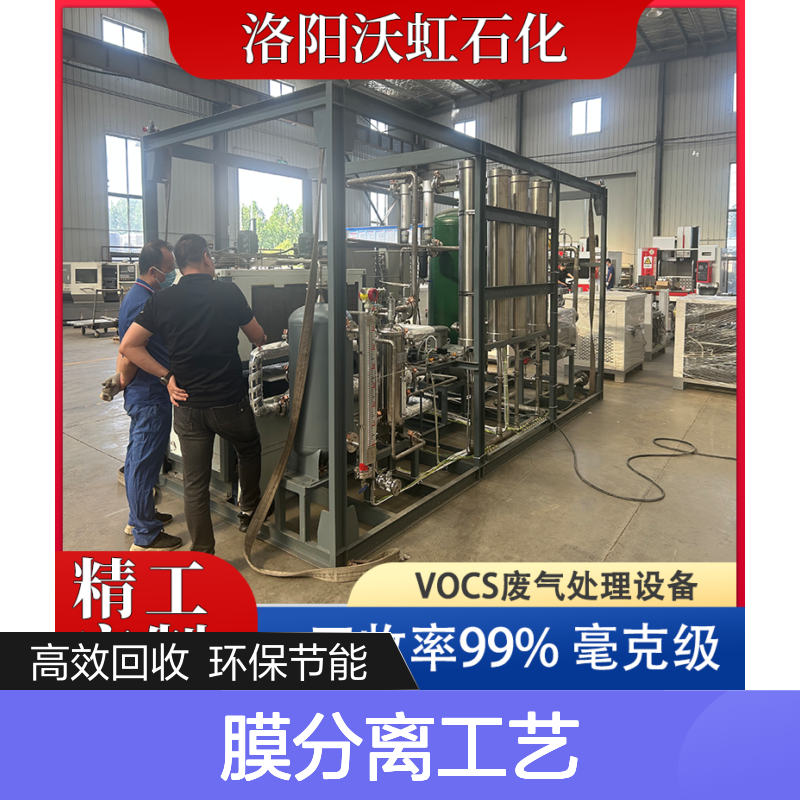甲醇工业VOCs回收装置活性炭+膜分离工艺废气资源化利用