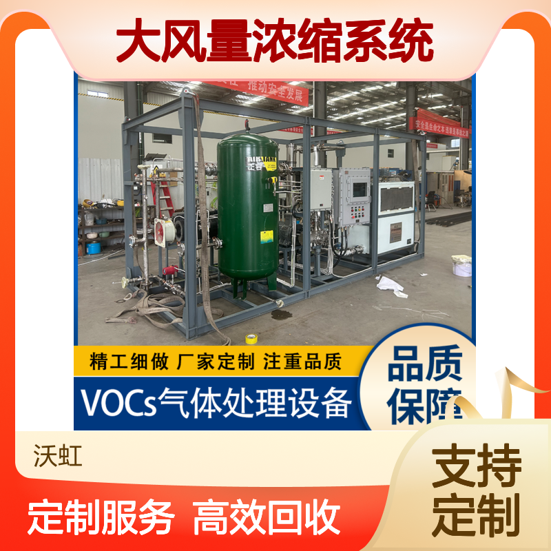 醚类VOCs回收处理设备活性炭转轮+膜组件大风量浓缩系统
