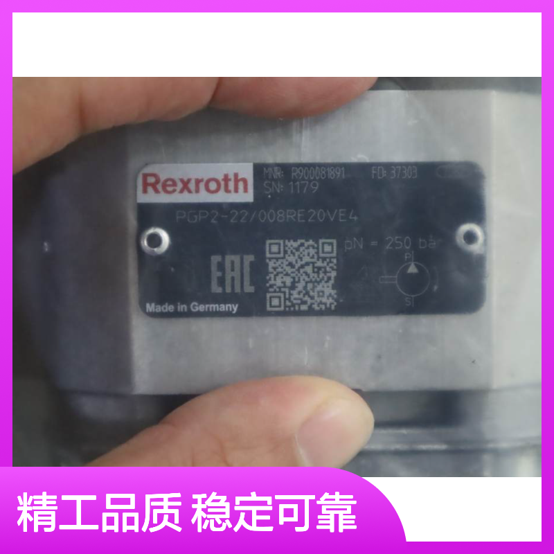 R900081891 PGP2-22/008RE20VE4 德国力士乐REXROTH齿轮泵