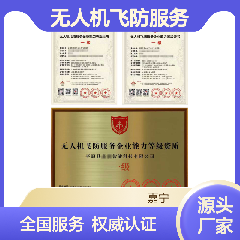 无人机飞防服务企业能力等级资质证书申请的条件