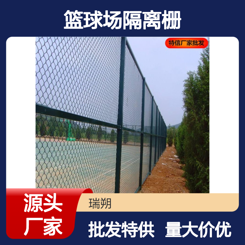 球场防护网 学校围栏 篮球场隔离栅 特信 大量现货