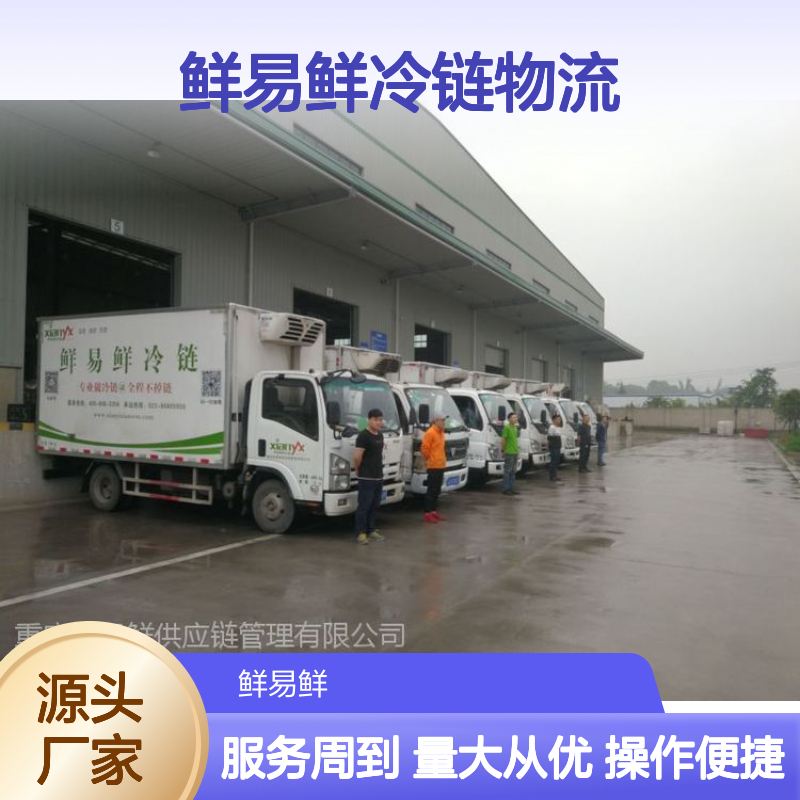 鲜易鲜冷链物流 冷藏车专业运输 冻货常温货品配送