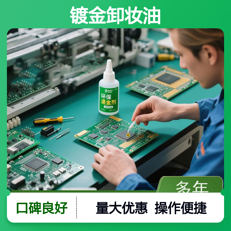 华凯表面处理 退金剂 18K金秒剥离 镀金层高效去除剂 电子废料回收