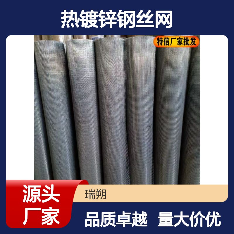 特信 大量现货 热镀锌钢丝网 煤矿铁丝网 外墙保温网 钢丝密目网