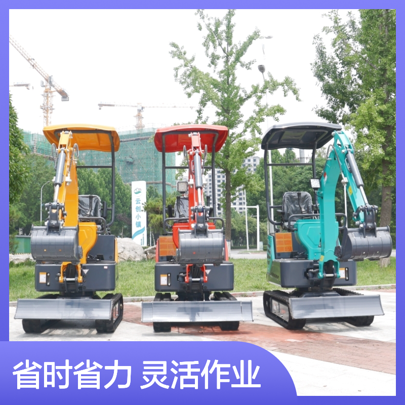 沃特机械20型1.5吨小型挖掘机 果园家用挖土机 配置齐全施工利器