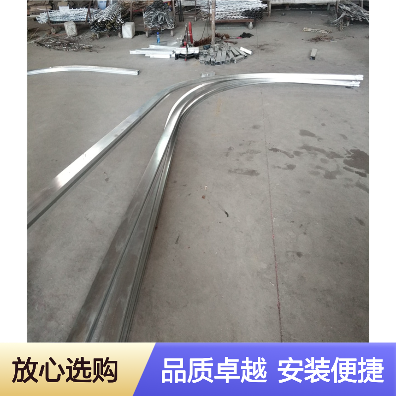 宏铝方通刨花异形方管焊接方通格栅角码固定安装