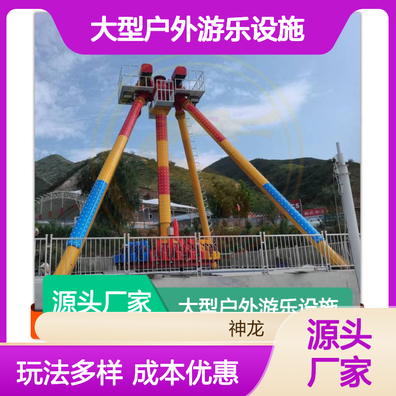神龙游乐供应 年轻人爱玩的大型户外游乐设施 大摆锤