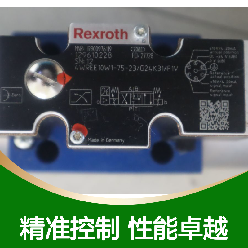 4WREE10W1-75-2X/G24K31/F1V R900976119 德国力士乐REXROTH比例阀