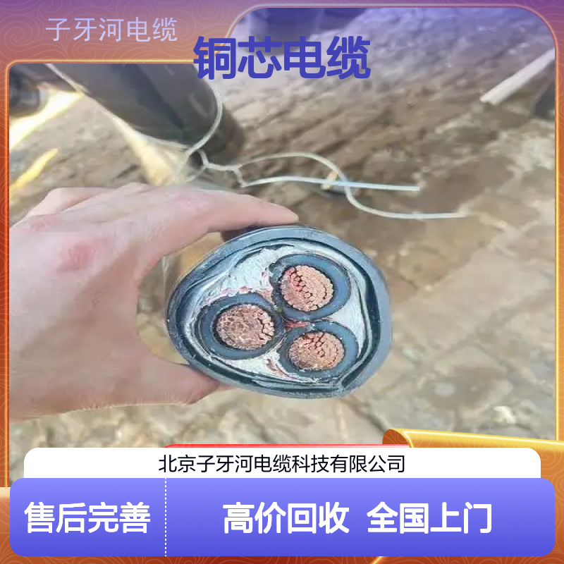 子牙河科技 优质铜芯电缆 全国上门回收 电力信号传输