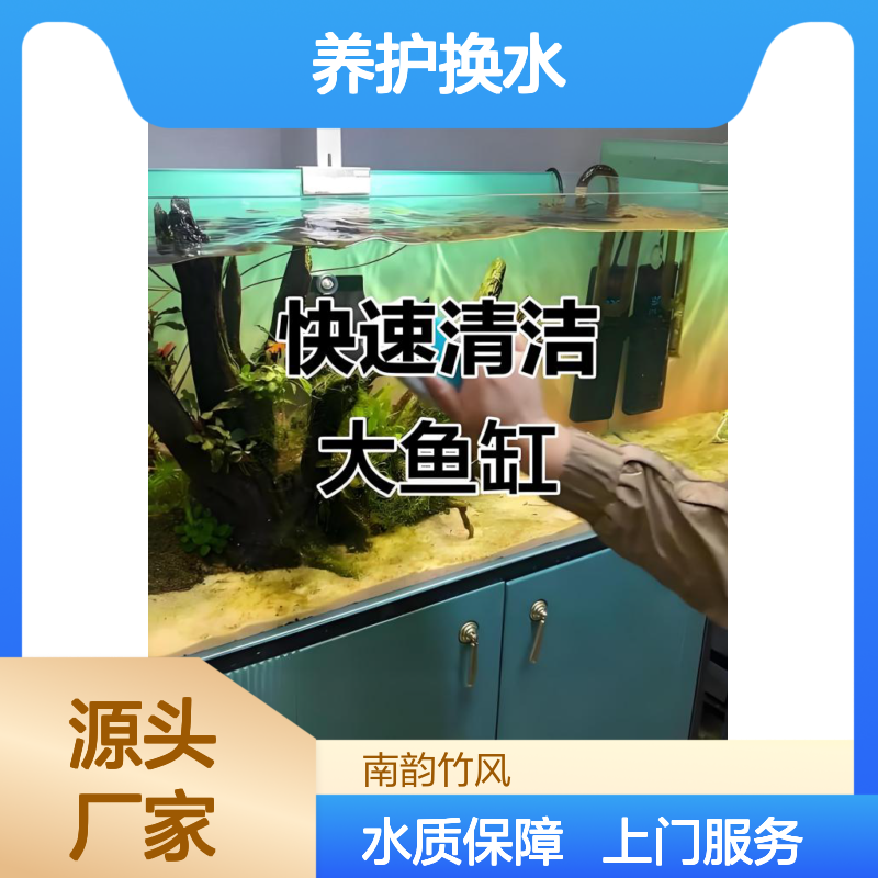全市上门清洗鱼缸鱼池 养护换水 免费教授养鱼知识 南韵竹风