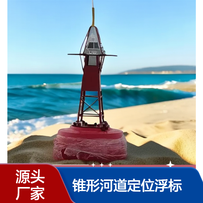 海上航道航 标警示浮标 锥形河道定位浮标千越科技