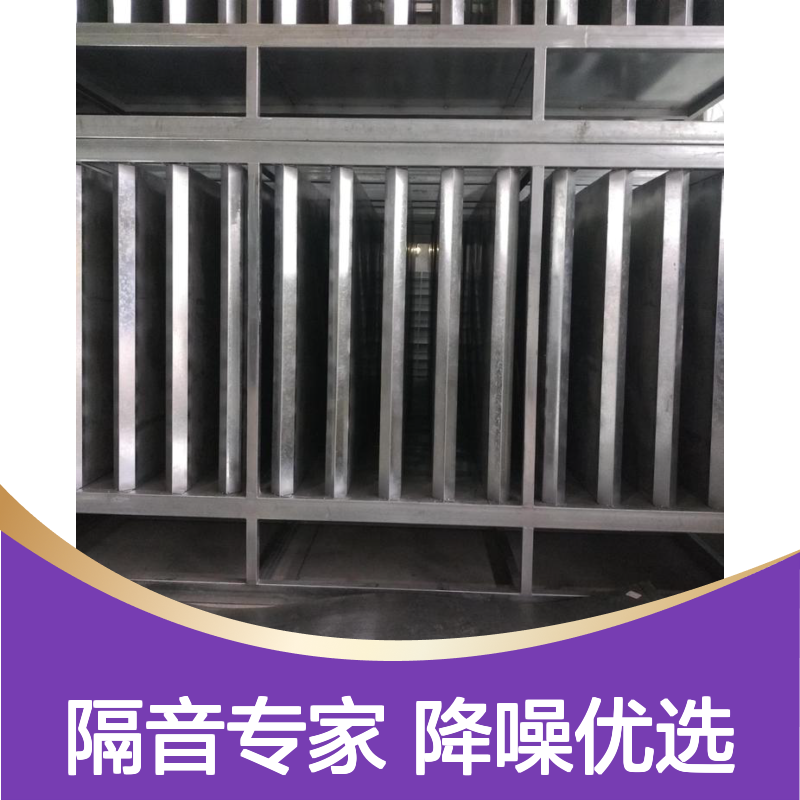600mm宽通风矩形直流消声器 冷却塔空调隔音房镀锌进出风口定制