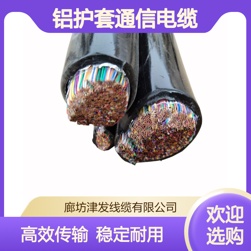 HYA-20*2*0.4综合铝护套通信电缆 大对数话缆