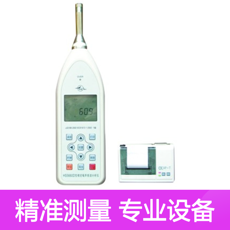 HS5660D精密噪声频谱分析仪 声级计 噪音计 噪声检测仪