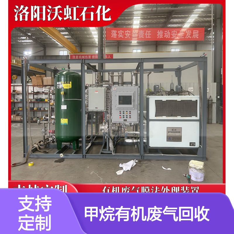 甲烷有机废气回收项目螺杆压缩冷凝配合膜分离防腐蚀型设计