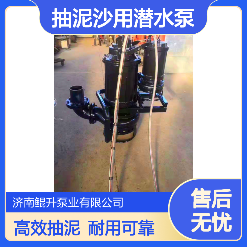 沉砂池抽泥沙用潜水泵 抽泥浆砂浆用泵 耐磨材质 潜水型纯铜电机