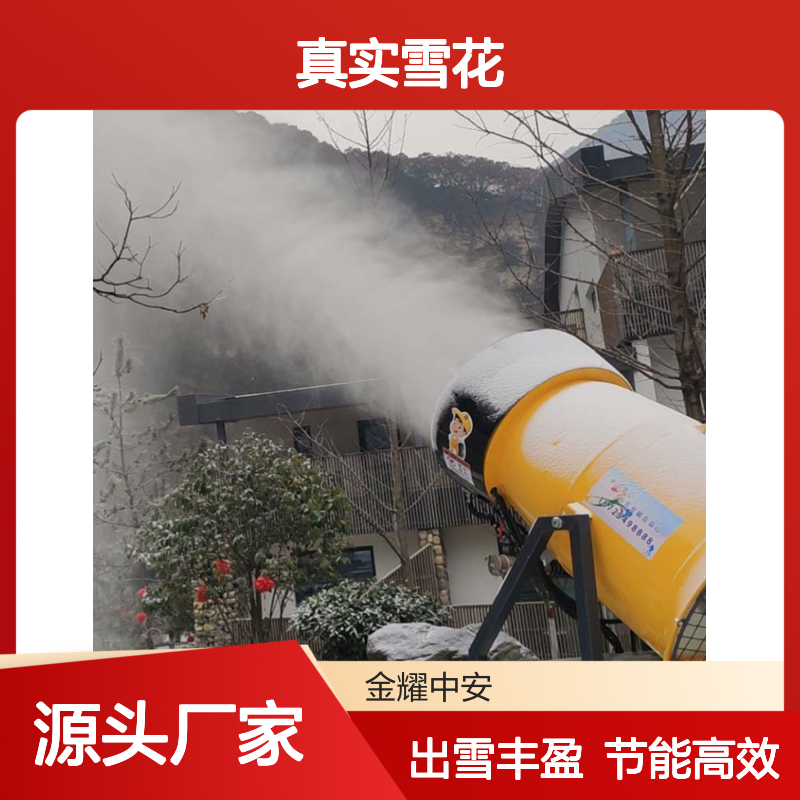 造雪机源头生产厂家 消耗小 BW5A出雪多 真实雪花 喷发造雪