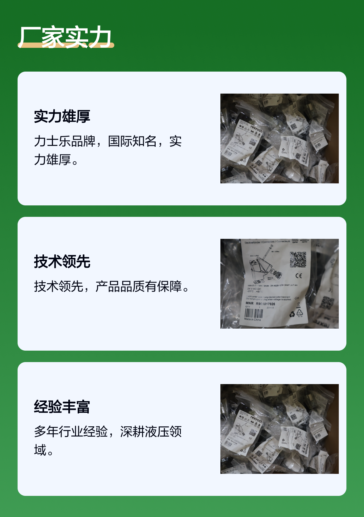 R901017026 插入式接头 3P Z5L1 M 24V SPEZ 力士乐REXROTH带灯插头 Z5L