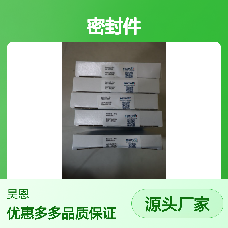 R961000837 06A-MR/RN DICHTUNGSSA 力士乐REXROTH电磁阀密封件套件