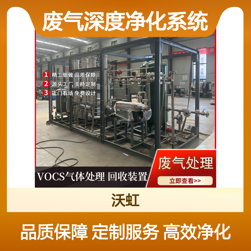 广 东工业有机废气深度净化系统 适用于含硫化合物废气处理