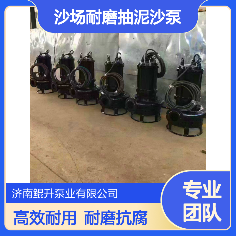 沉渣池潜水渣浆泵 沙场耐磨抽泥沙泵 沉砂池底部绞吸砂浆泵